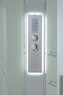 Душевая кабина EM2812RLEDT прозрачная